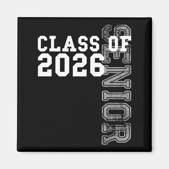 Klasse 2026 Absolvent 2026 Abschluss 2025 Schüler Magnet (Vorne)