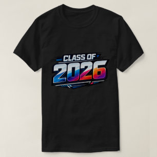 Klasse 2026 Fette Moderne Typografie T-Shirt