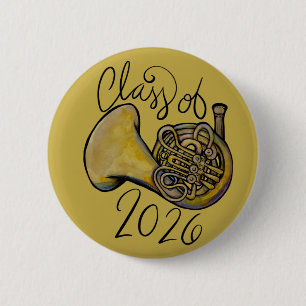 Klasse 2026 French Horn Band Klassenmusik         Button