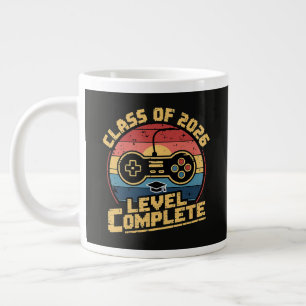 Klasse 2026 Level abgeschlossen Jumbo-Tasse