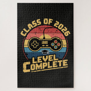 Klasse 2026 Level abgeschlossen Puzzle