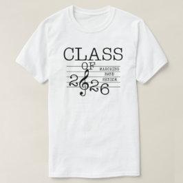 Klasse 2026 Marching Band Abschlussklasse T-Shirt