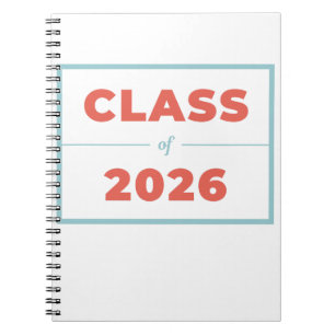 Klasse 2026 notizblock