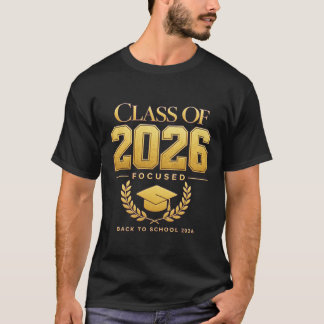 Klasse 2026 Rückkehr zur Schule T-Shirt