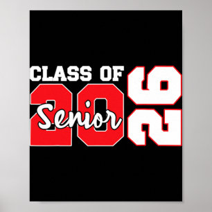 Klasse 2026 Senior Retro Abschluss 2026 Erster Tag Poster