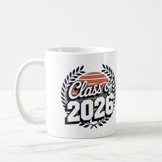 Klasse 2026 Senior Rückkehr zur Schule Kaffeetasse