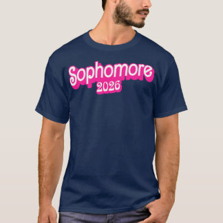 Klasse 2026 Sophomore Geschenke Funny Sophomore 20 T-Shirt
