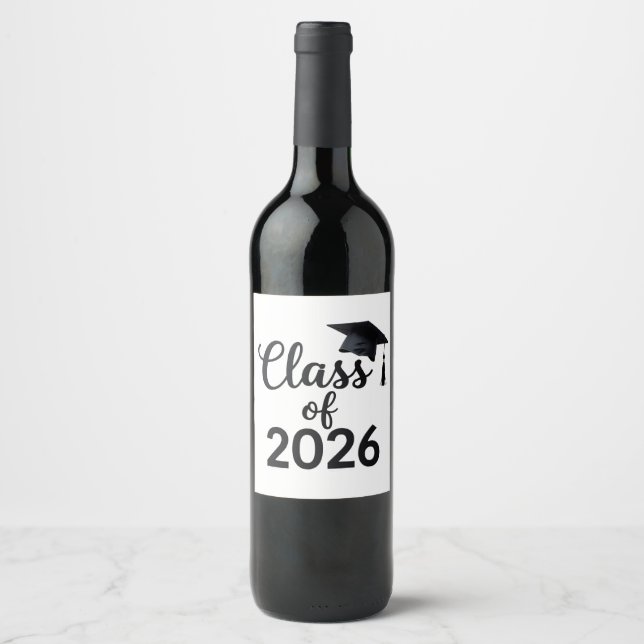Klasse 2026 weinetikett (Vorderseite)