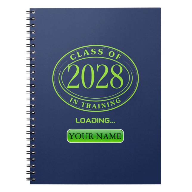 Klasse 2028 in Ausbildung Notizblock (Vorderseite)