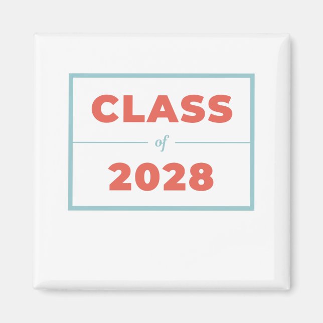 Klasse 2028 magnet (Vorne)