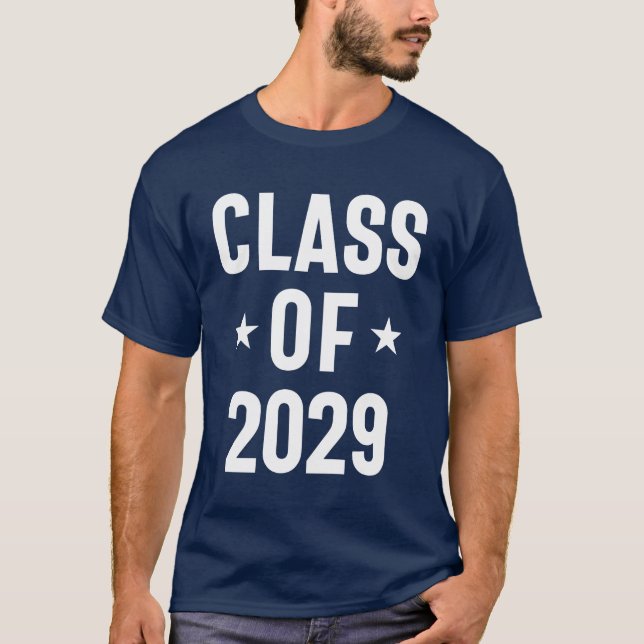 Klasse 2029 - Hochschule für Abschluss T-Shirt (Vorderseite)