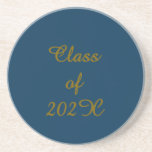 Klasse 202X Abschluss Sandstone Untersetzer<br><div class="desc">Klasse 202X Abschluss Design</div>