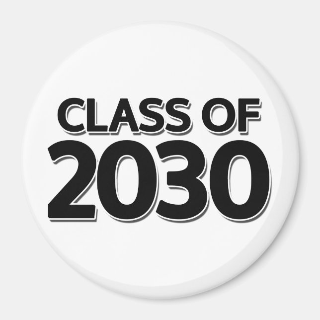 Klasse 2030 magnet (Vorne)