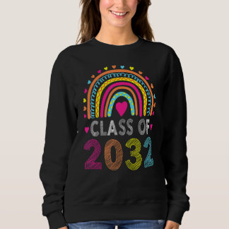 Klasse 2032 Abschluss vor dem Abschluss des Vorsch Sweatshirt