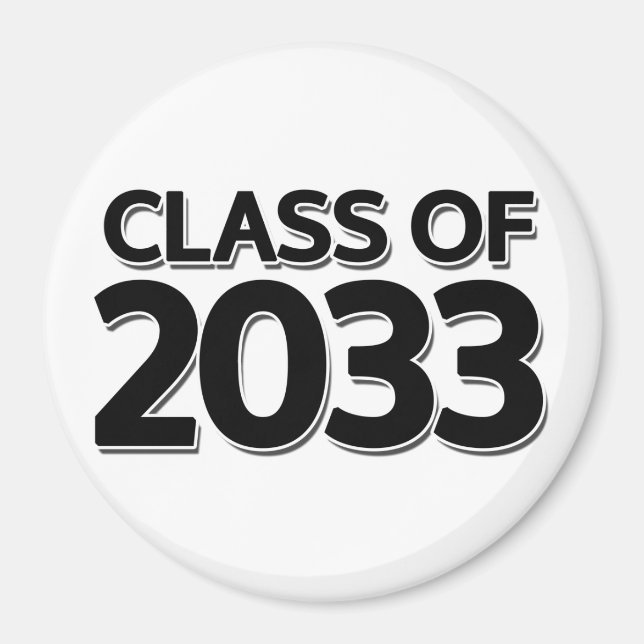 Klasse 2033 magnet (Vorne)