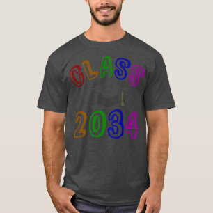 KLASSE 2034 Künftiges Abschluss-Jahr Kindergarten T-Shirt