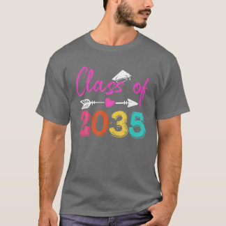 Klasse 2035 2021 wächst mit meinen Kindergartenkin T-Shirt