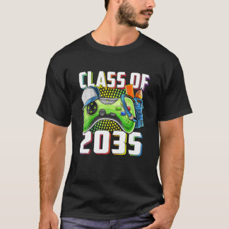 Klasse 2035 Abschluss im Vorschulalter vor dem Abs T-Shirt