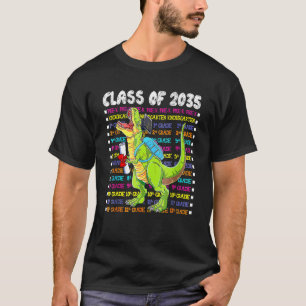 Klasse 2035 Dinosaurier wächst mit mir Kindergarte T-Shirt