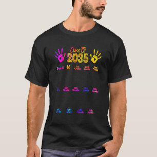 Klasse 2035: Handprin wächst mit meinem Kindergart T-Shirt