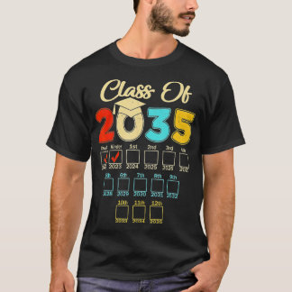 Klasse 2035 Kindergarten vor dem K-Abschluss wächs T-Shirt