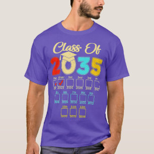 Klasse 2035 Kindergarten vor dem K-Abschluss wächs T-Shirt