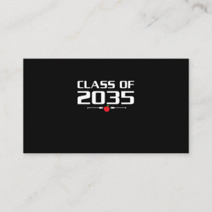 Klasse 2035 Kindergarten vor K wachsen mit mir Gra Visitenkarte