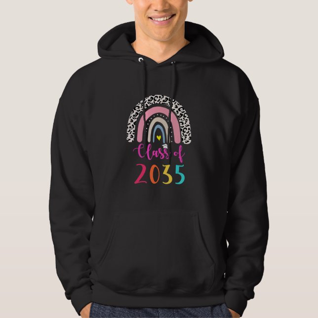Klasse 2035 Kindergartenstudium mit m Hoodie (Vorderseite)