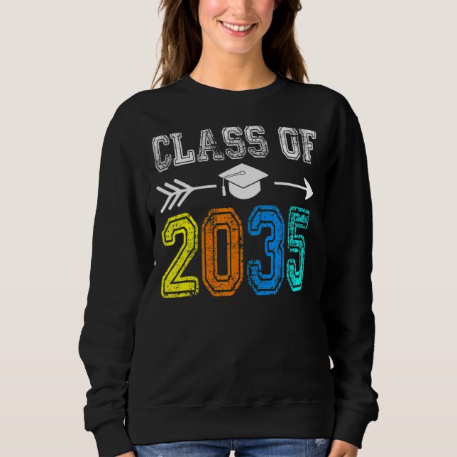 Klasse 2035 Kindergartenstudium mit m Sweatshirt (Vorderseite)