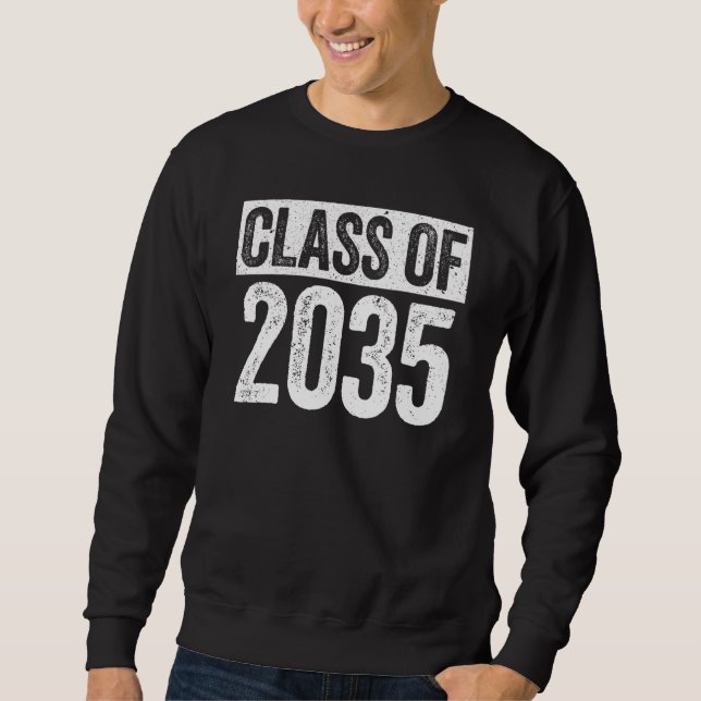 Klasse 2035 Kindergartenstudium mit m Sweatshirt (Vorderseite)