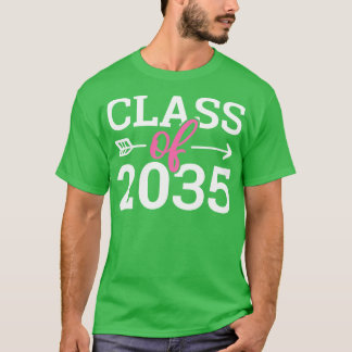 Klasse 2035 mit Abschluss III wachsen T-Shirt