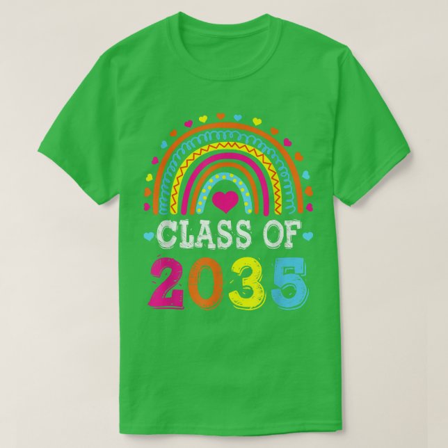 Klasse 2035 PreK Graduate Preschool  T-Shirt (Design vorne)