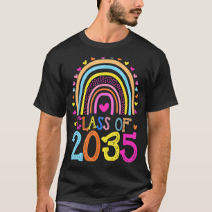 Klasse 2035 Rainbow Pre-K Kindergarten Graduation T-Shirt