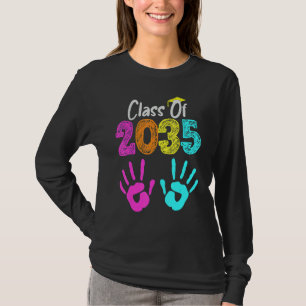 Klasse 2035 wächst mit meinem Handprint vor 12. G T-Shirt