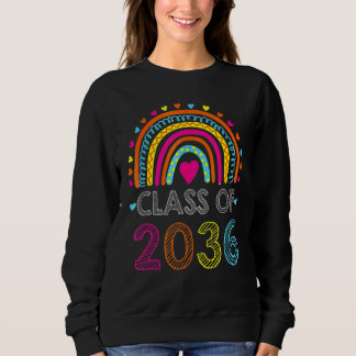 Klasse 2036 Abschluss vor dem Abschluss des Vorsch Sweatshirt