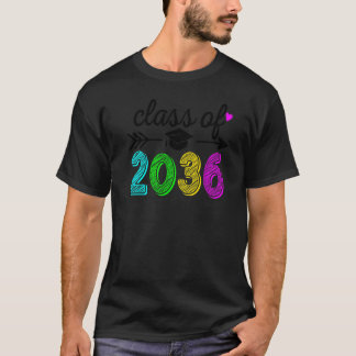 Klasse 2036 Wachse Mit Mir Erster Tag Im Kindergar T-Shirt