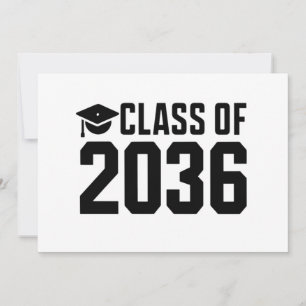 Klasse 2036 Wachse Mit Mir Zurück zur Schule Einladung