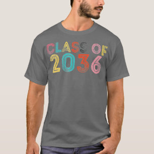 Klasse 2036 wächst mit meinem Abschluss 2036 T-Shirt