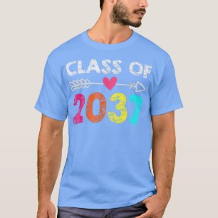 Klasse 2037 Niedlicher Handprint PreK Kindergarten T-Shirt