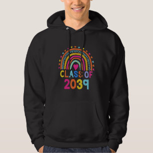Klasse 2039 Senior 39 Absolvent Abschluss Abitur F Hoodie