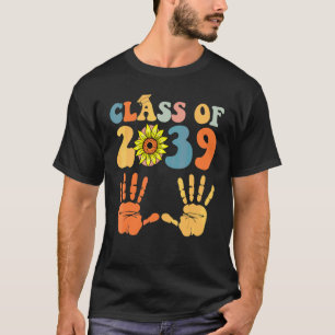 Klasse 2039 Wachs Mit Mir Handabdruck Pre K 12. Kl T-Shirt
