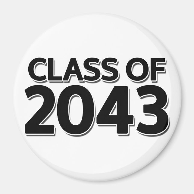 Klasse 2043 magnet (Vorne)