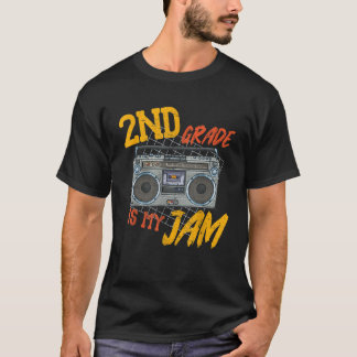 Klasse 2 ist mein Ding Vintage lustiger Bombox-Sch T-Shirt