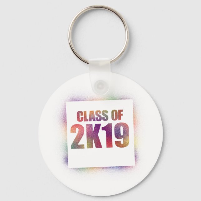 Klasse 2k19, Klasse 2019 Schlüsselanhänger (Vorderseite)