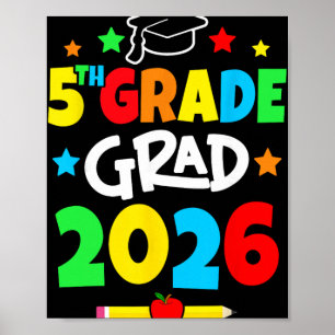 Klasse 5 2026 Absolvent Grundschule  Poster