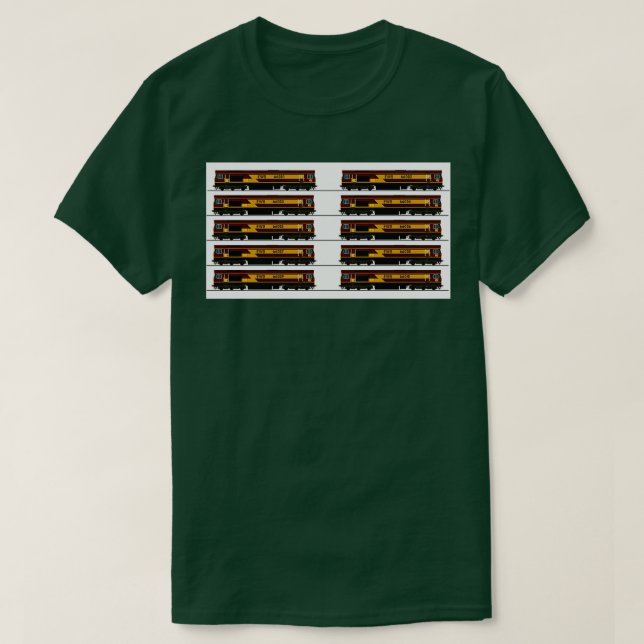 KLASSE 66 LOKOMOTIVEN 5 T-Shirt (Design vorne)