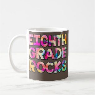 Klasse acht rockt T-Shirt-Team 8. Klasse Lehrer Kaffeetasse