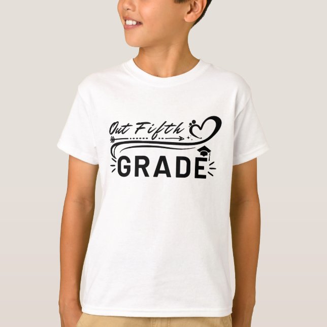 Klasse bis 5 2023 T-Shirt (Vorderseite)