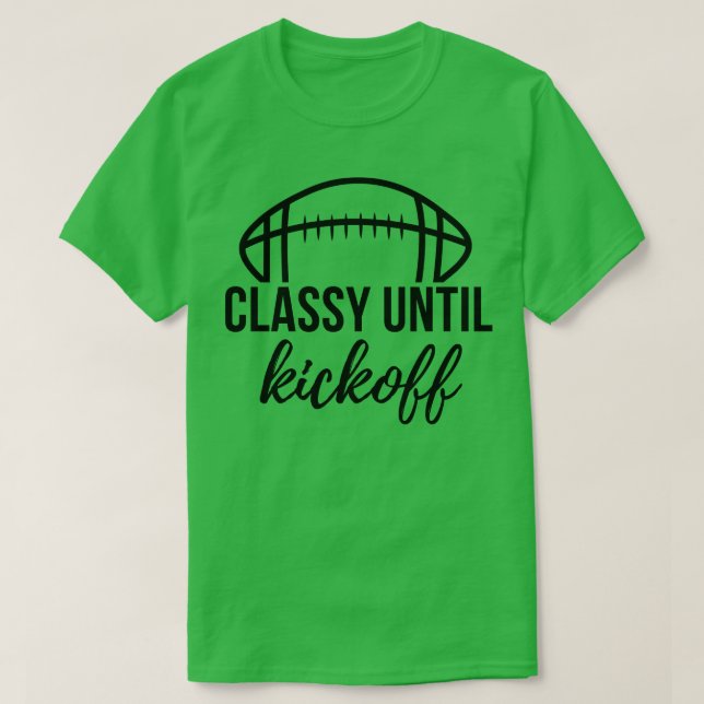 Klasse bis Kickoff 8 T-Shirt (Design vorne)