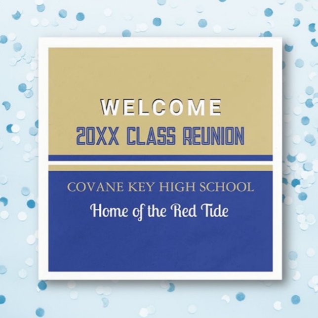 Klasse! Custom Class Wiedersehen Paper Napkin Serviette (Von Creator hochgeladen)